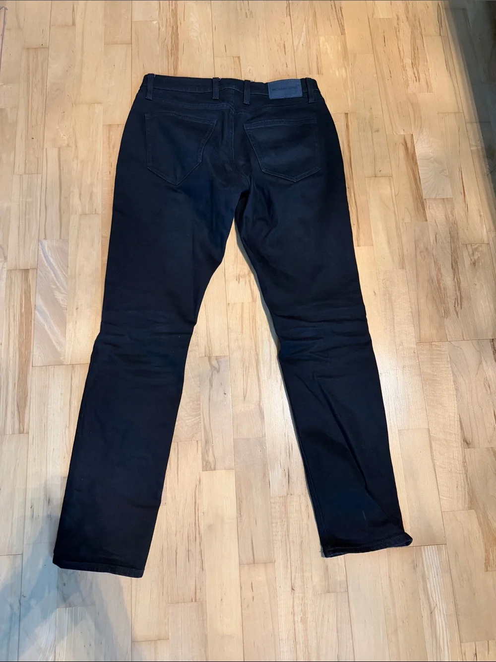 Michael Kors Men’s Black Slim Fit Jeans – Size 30/32